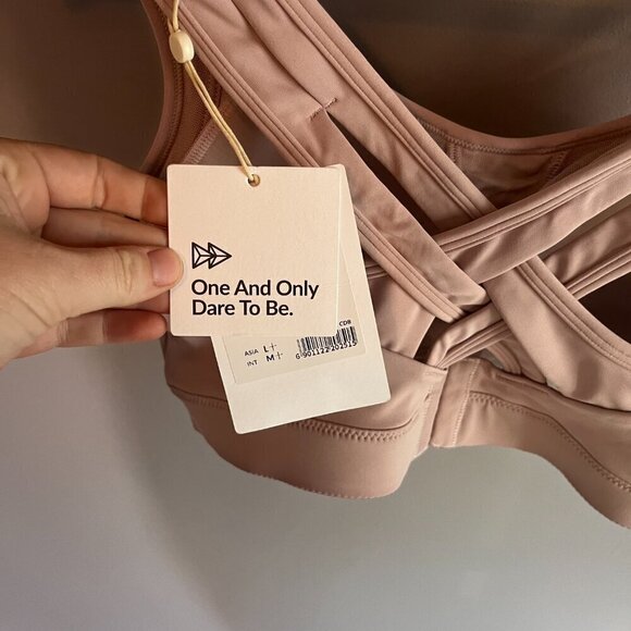 Yvette Sports Bra Pink High Impact M+ New with Tags - Picture 5 of 8